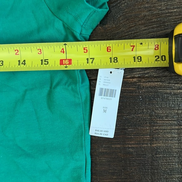 Anthropologie Maeve V Neck Hockey Graphic Tee - Picture 11 of 13